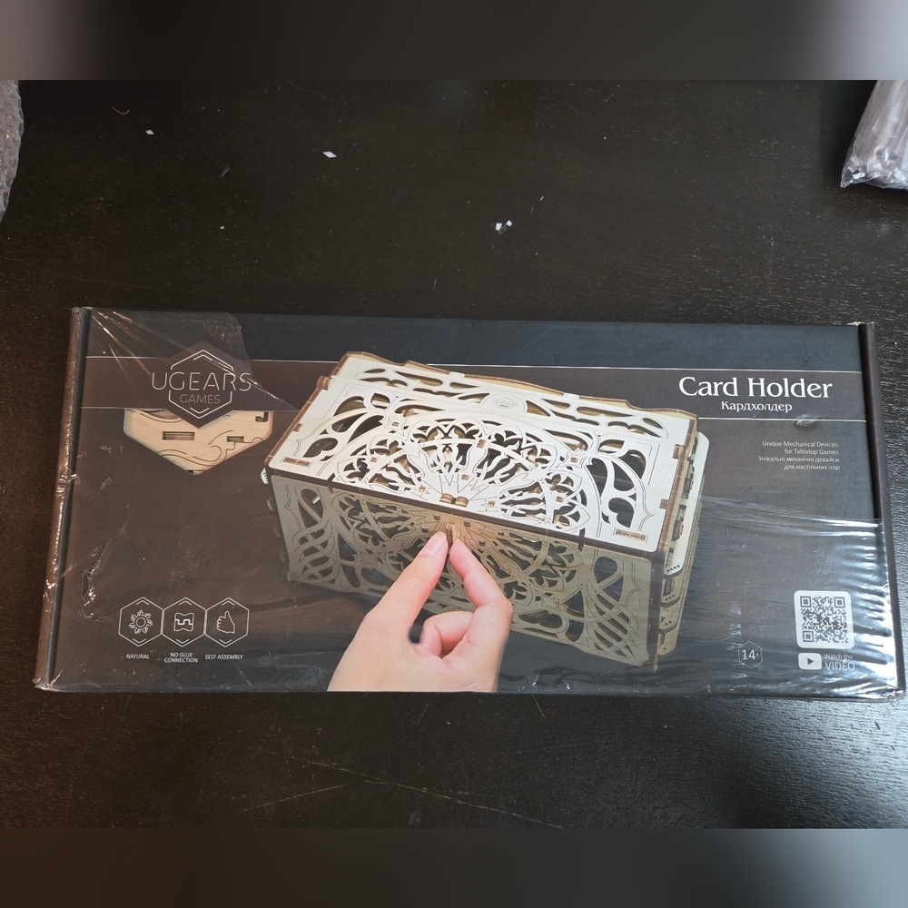 UGEARS Wooden Card Holder